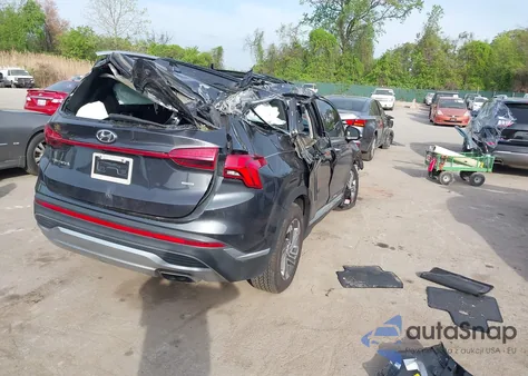 2021 Hyundai Santa Fe Sel из США, поврежденный, VIN 5NMS3DAJ2MH365039